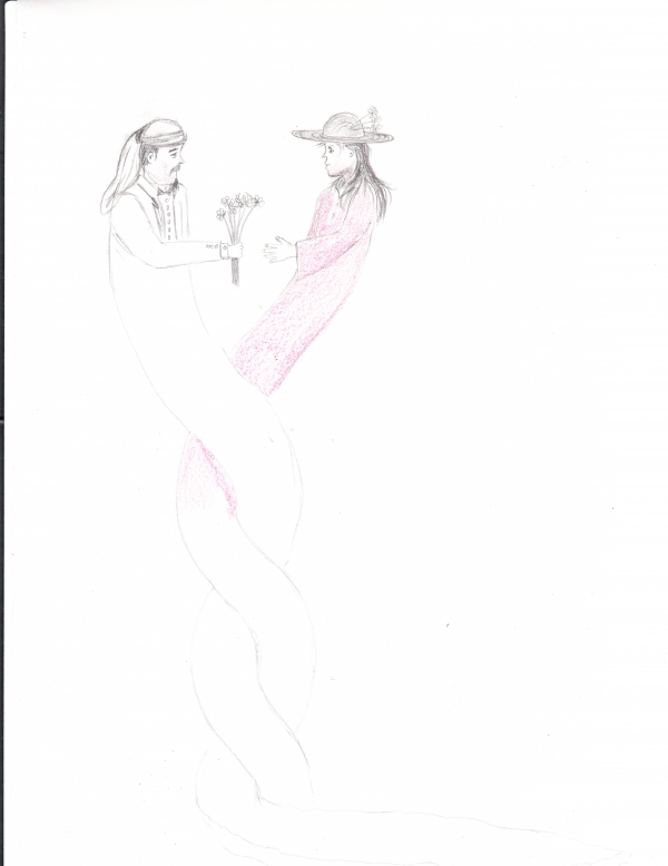 Creation of "L" for Romance: Step 4